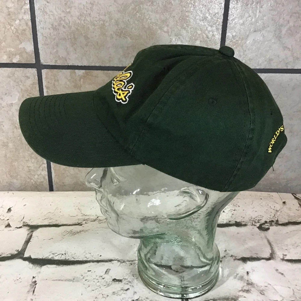 Cabela's Hat Mens‎ Dark Forest Green Strapback Adjustable Ball Cap